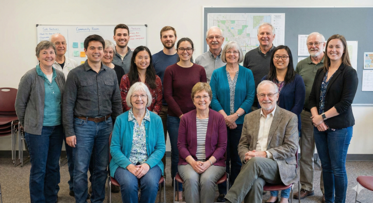 mit KI ausgedachte Gemeinschaft So wünschen wir uns das